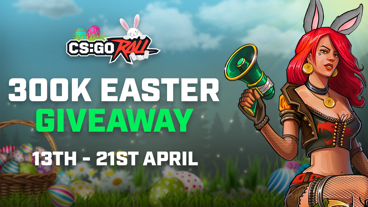 300k Easter Egg Giveaway CSGORoll