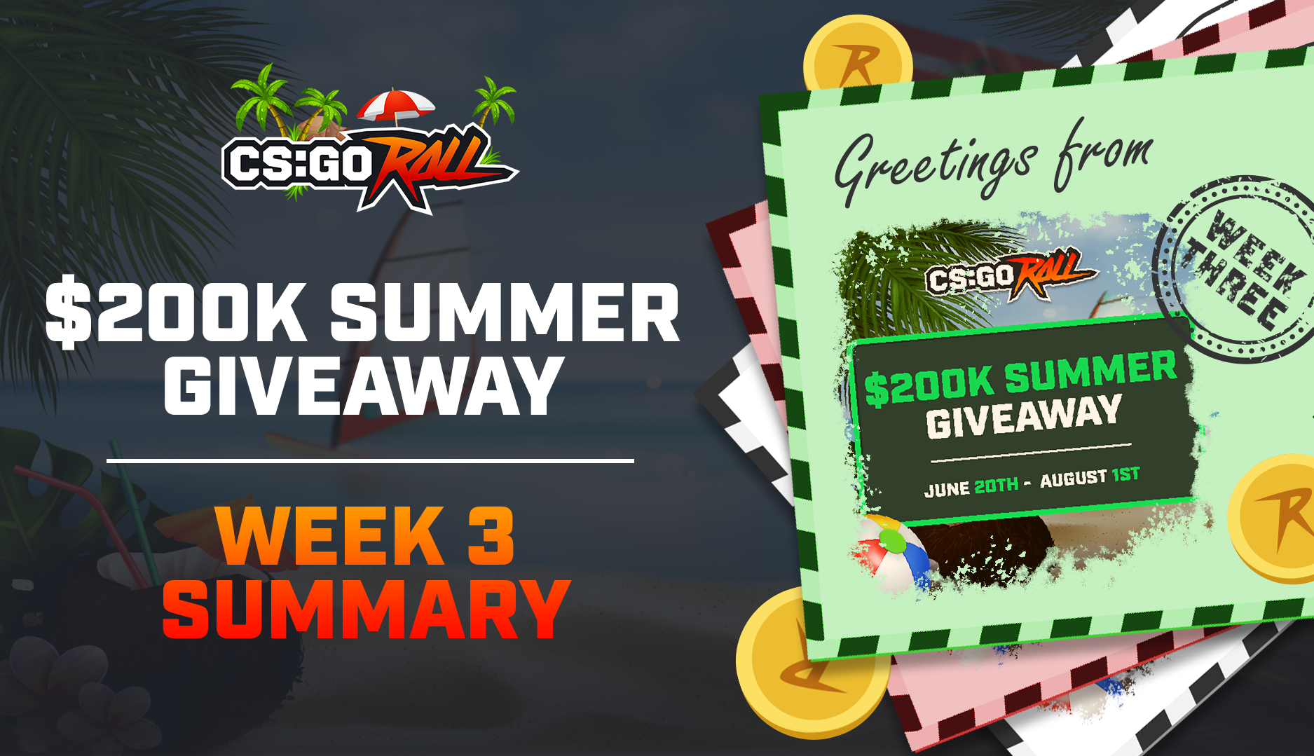 Summer Giveaway - 3rd Week Winners 🌴