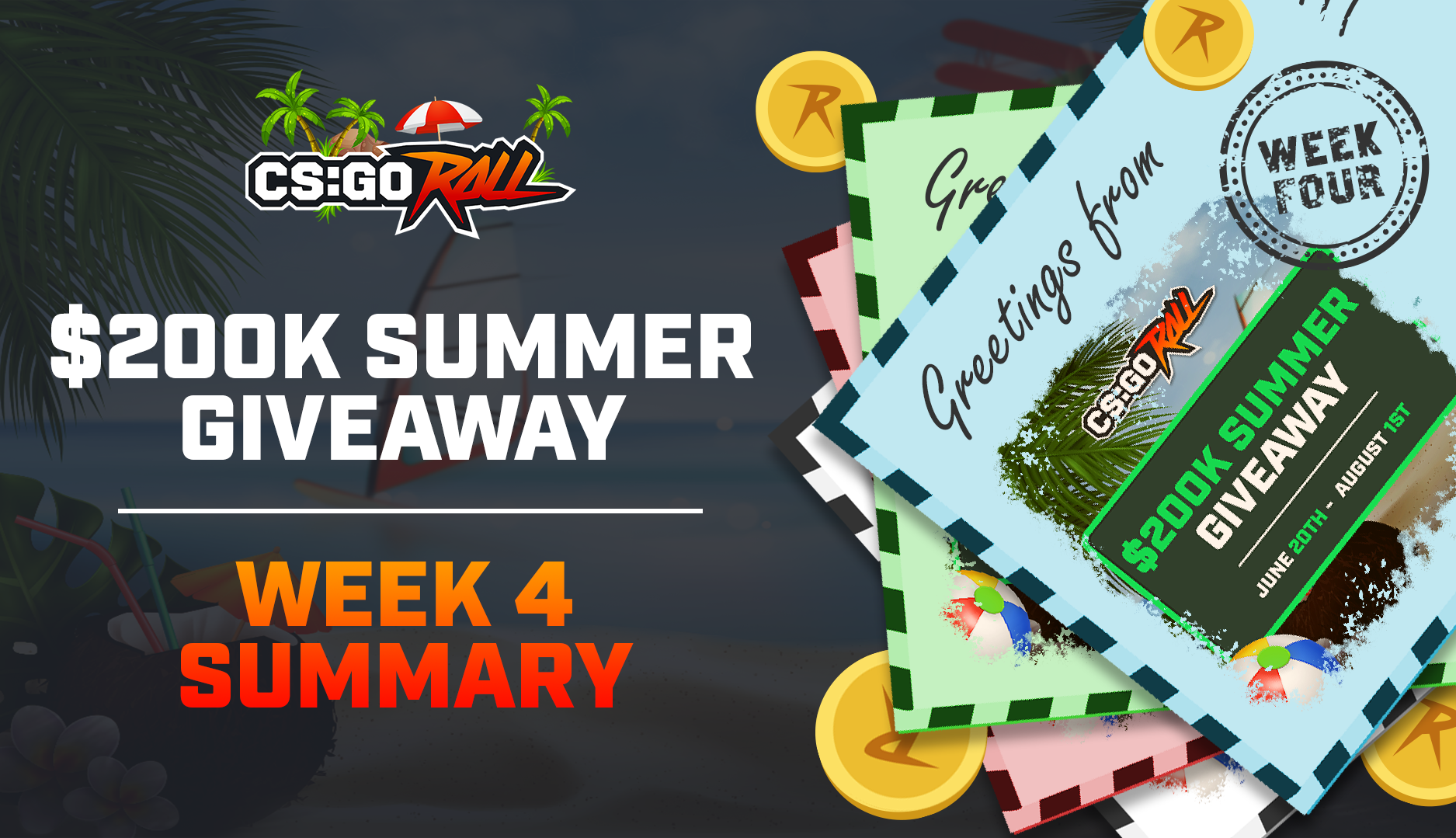 Summer Giveaway - 4th Week Winners 😎