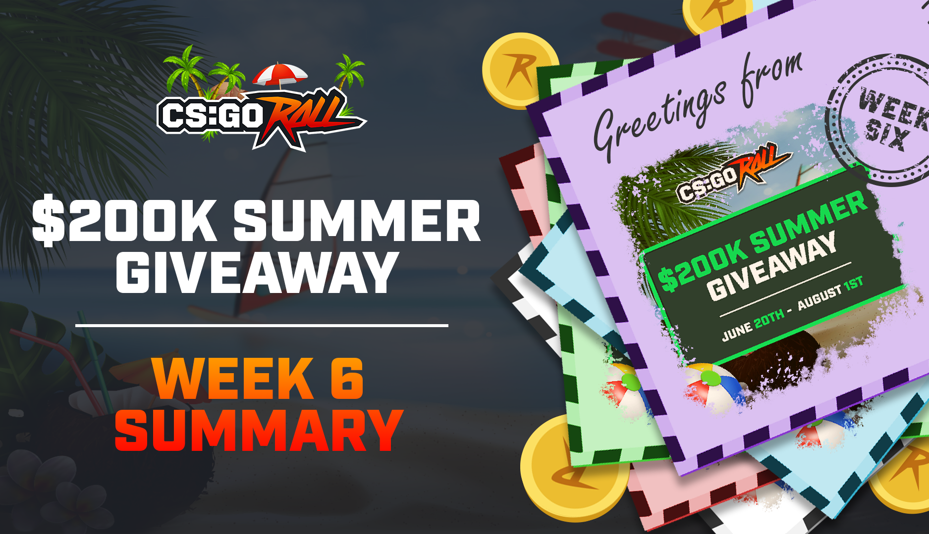 Summer Giveaway - 6th Week Winners (FINAL) 🎉